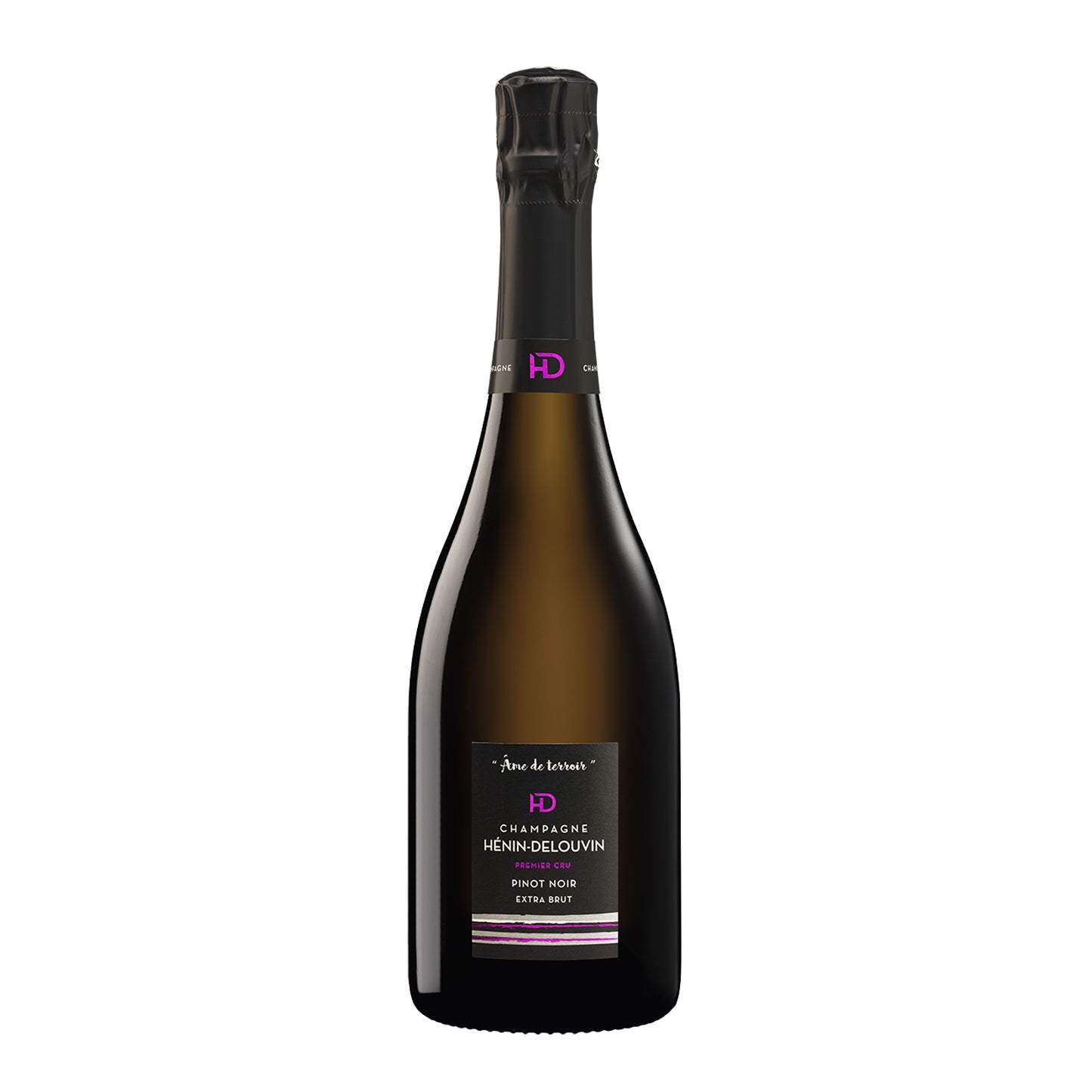 Champagne Hénin-Delouvin Âme de terroir Pinot Noir "Premier Cru", voorkant