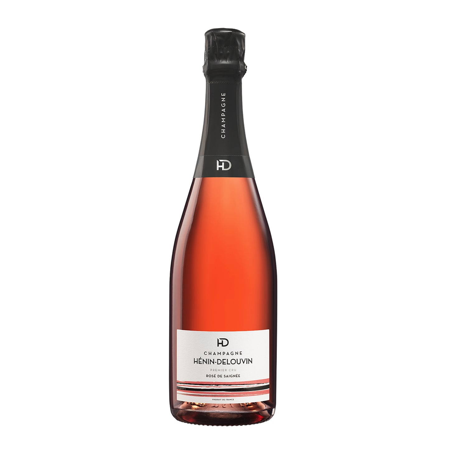 Champagne Hénin-Delouvin Rosée de Saignée "Premier Cru", voorkant