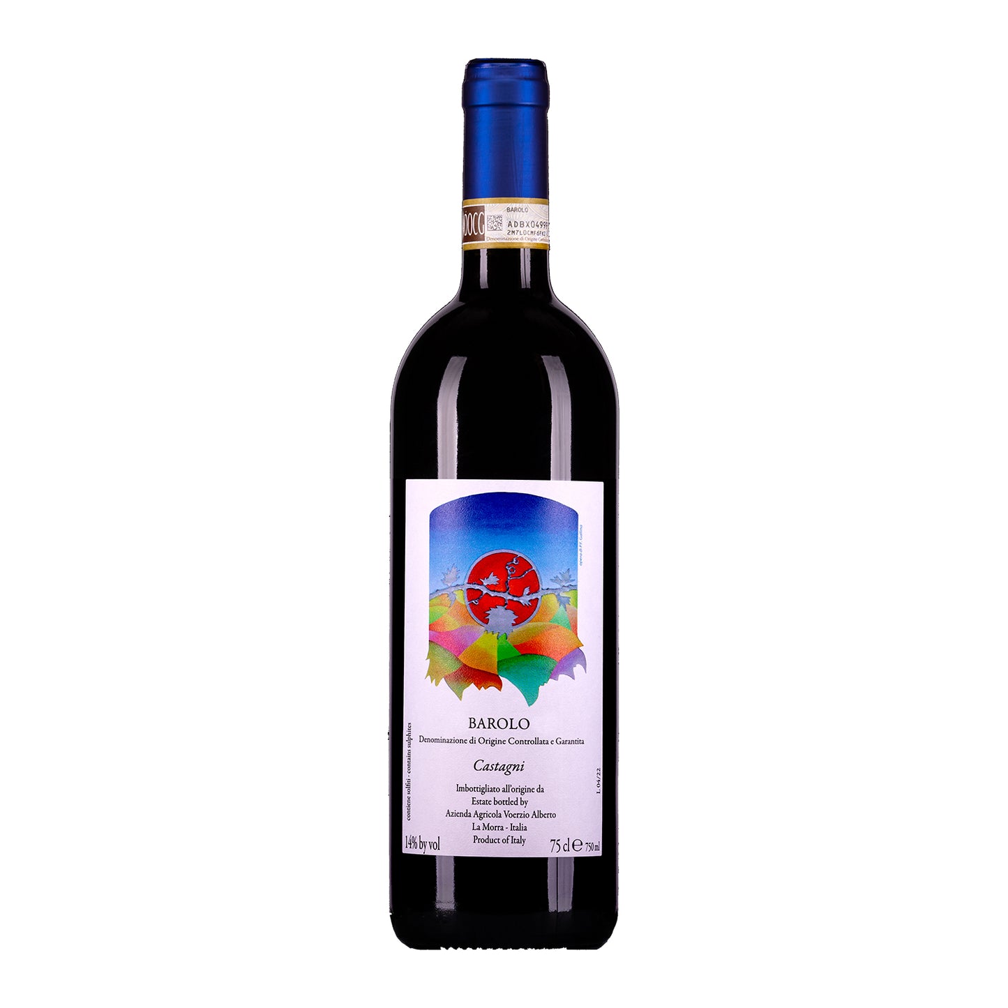 Alberto Voerzio Barolo Castagni 2019, voorkant